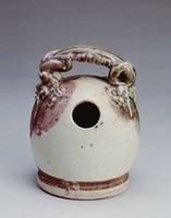 藏品(白瓷綠彩石灰壺)的圖片