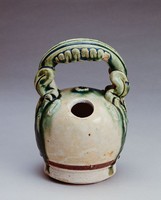 藏品(白瓷綠彩石灰壺)的圖片