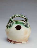 藏品(白瓷綠彩石灰壺)的圖片