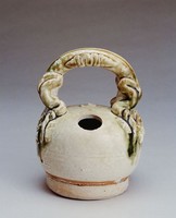 藏品(白瓷綠彩石灰壺)的圖片