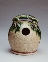 藏品(白瓷綠彩石灰壺)的圖片