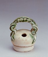 藏品(白瓷綠彩石灰壺)的圖片