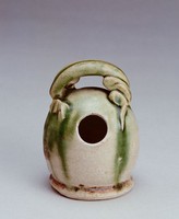 藏品(白瓷綠彩石灰壺)的圖片