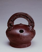 藏品(褐釉石灰壺)的圖片