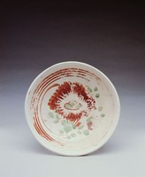藏品(三彩芍藥碗)的圖片