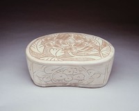 藏品(磁州窯花卉枕)的圖片