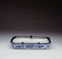 藏品(青花煙盤)的圖片