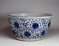 藏品(青花大缸)的圖片