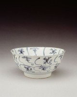 藏品(青花線圈靈芝紋碗)的圖片