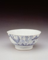 藏品(青花碧字款山水紋碗)的圖片