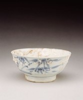 藏品(青花花草紋碗)的圖片