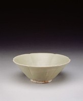 藏品(耀州窯青瓷六輪葵花滿釉碗)的圖片