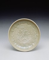 藏品(耀州窯青瓷刻花蓮池紋盤)的圖片