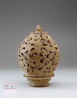 藏品(黃灰釉薰爐)的圖片