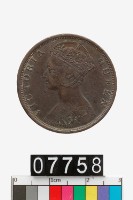 藏品(香港一仙幣)的圖片