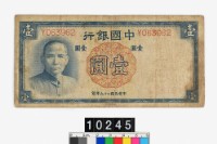 藏品(中國銀行法幣壹圓鈔券)的圖片