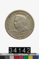 藏品(菲律賓25分幣)的圖片