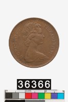 藏品(英國2便士幣)的圖片