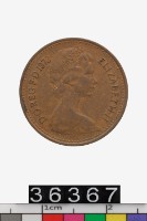 藏品(英國1/2便士幣)的圖片