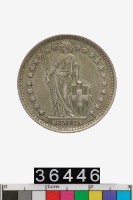 藏品(瑞士1法郎幣)的圖片