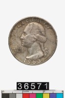 藏品(美國25分幣)的圖片