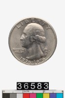 藏品(美國獨立200週年25分紀念幣)的圖片