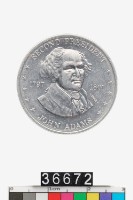 藏品(美國亞當斯總統代幣)的圖片