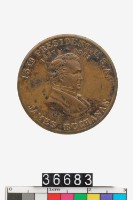 藏品(美國布坎南總統紀念代幣)的圖片