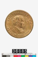 藏品(美國詹森總統紀念代幣)的圖片