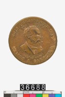 藏品(美國加菲爾總統紀念代幣)的圖片