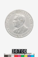 藏品(美國羅斯福總統紀念代幣)的圖片