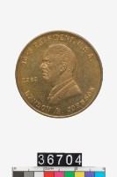 藏品(美國詹森總統紀念代幣)的圖片