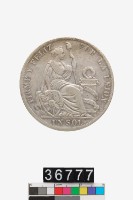 藏品(秘魯1索爾幣)的圖片