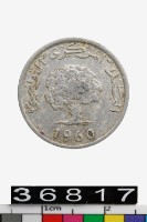 藏品(突尼西亞1米利姆幣)的圖片