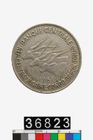 藏品(中非金融合作50法郎幣)的圖片