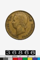 藏品(法屬西非5法郎幣)的圖片