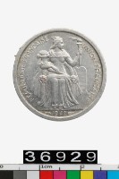 藏品(新喀里多尼亞1法郎幣)的圖片