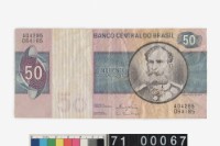 藏品(巴西50克魯塞羅鈔券)的圖片