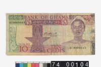 藏品(迦納10塞地鈔券)的圖片