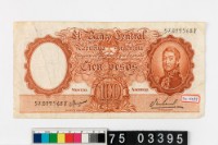 藏品(阿根廷100比索鈔券)的圖片