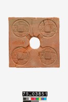 藏品(陶製五銖錢範)的圖片