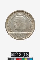 藏品(德國威瑪憲法制定10週年5帝國馬克紀念幣)的圖片