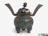 藏品(掐絲琺瑯鼎)的圖片