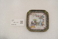 藏品(畫琺瑯方盤)的圖片