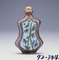 藏品(銀胎琺瑯鼻煙壺)的圖片
