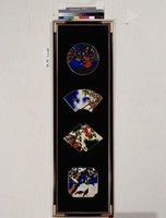 藏品(花鳥掛屏)的圖片