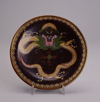 藏品(掐絲琺瑯龍紋盤)的圖片