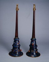 藏品(掐絲琺瑯纏枝牡丹紋嗩吶)的圖片