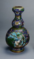 藏品(掐絲琺瑯花鳥葫蘆瓶)的圖片