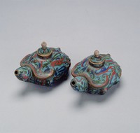 藏品(掐絲琺瑯龜形水注)的圖片